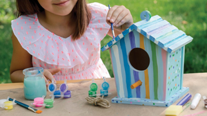 Birdhouse Kids Craft